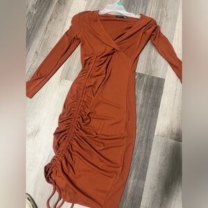 Boohoo maternity dress